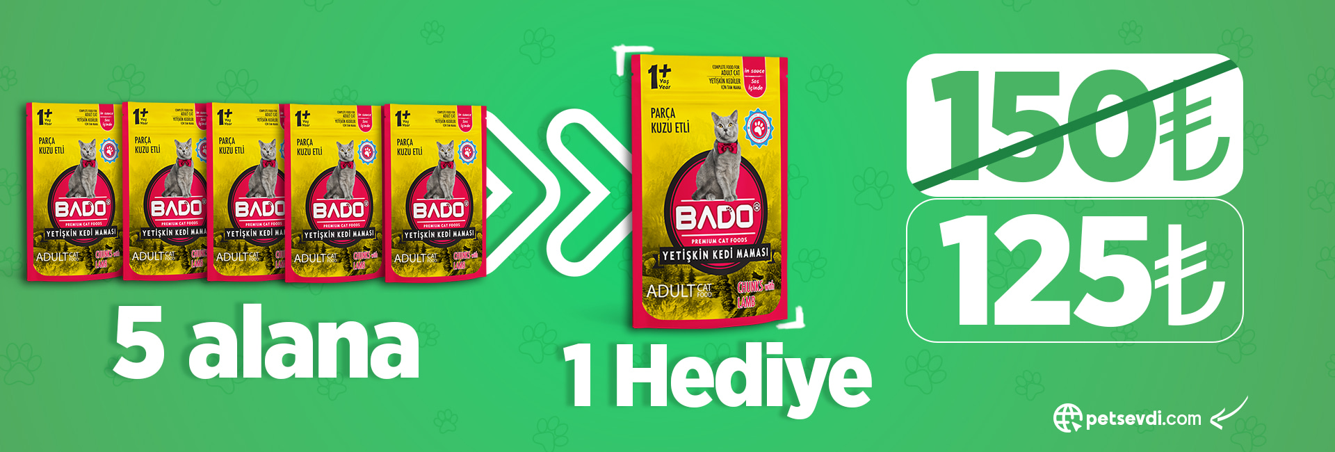 Bado 5+1 Hediye
