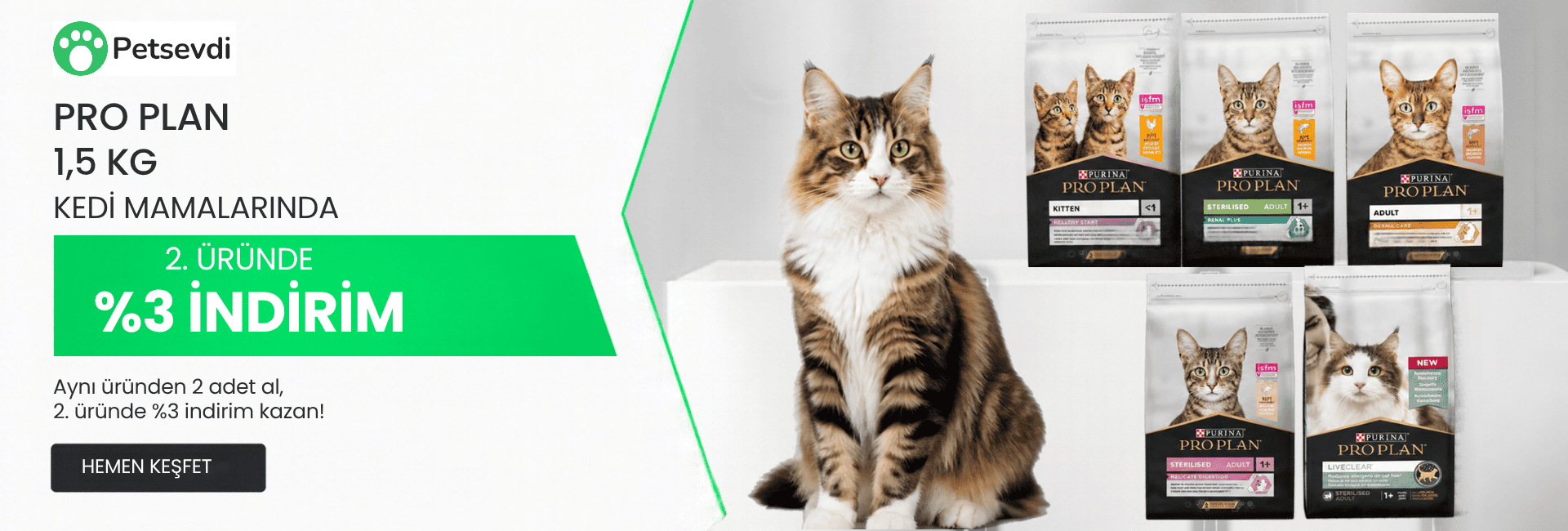 Pro Plan 1,5 Kg Kedi Maması