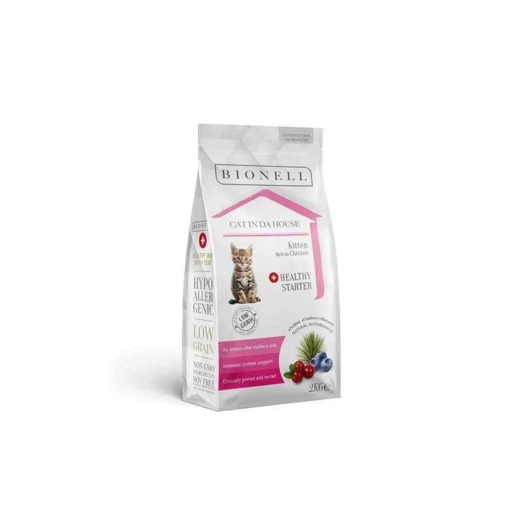 Bionell Kitten Tavuklu Yavru Kedi maması 2 Kg