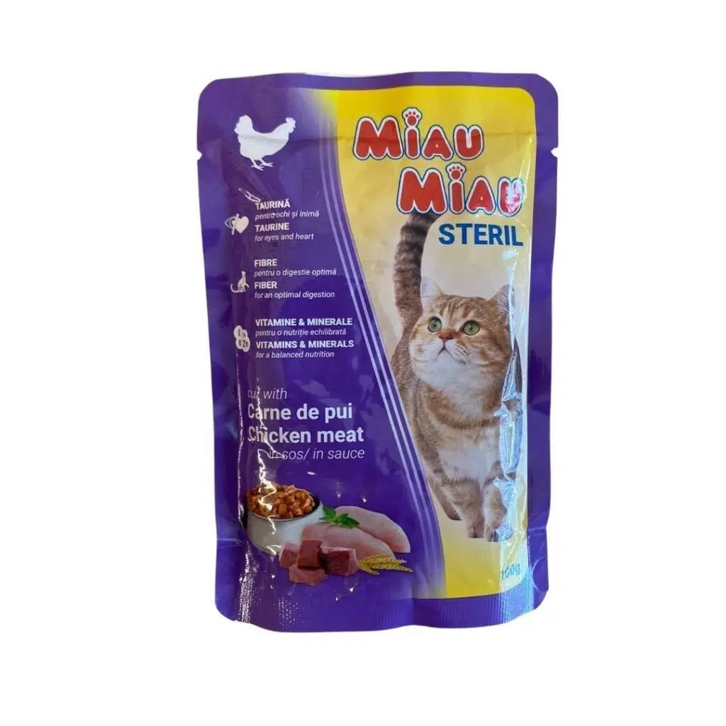 Cat Joy Tavuklı Kısırlaştırılmış Yetişkin Kedi Yaş Maması 85 Gr