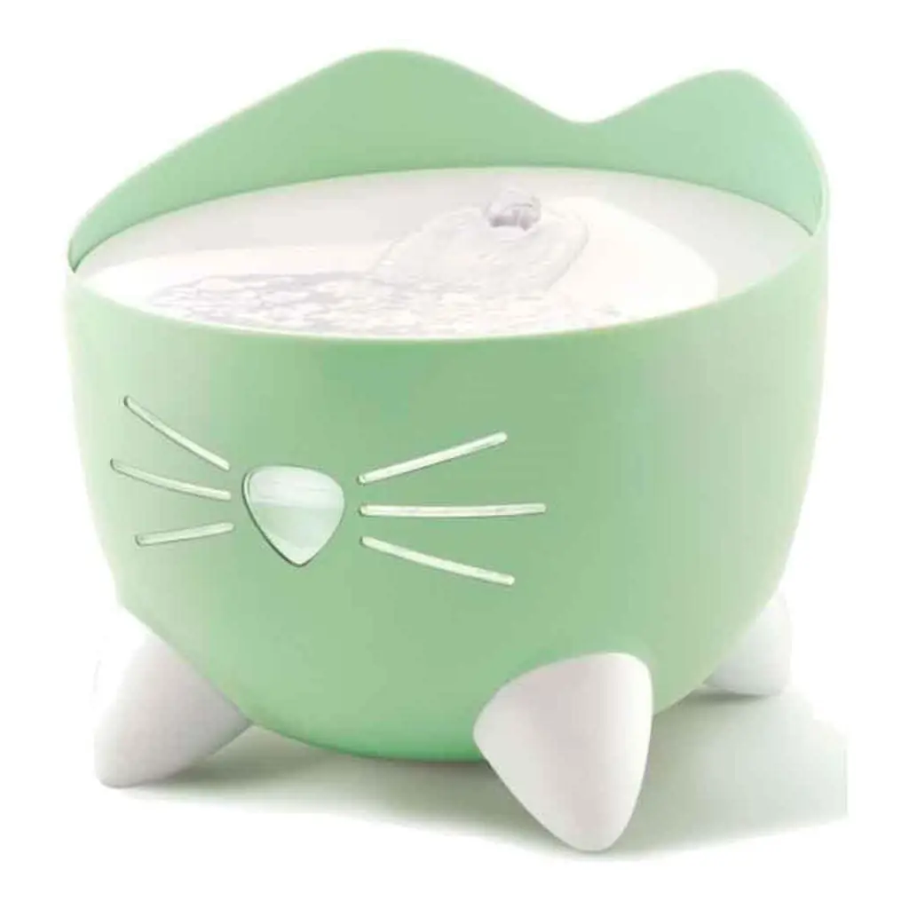 Catit Pixi Fountain Kediler İçin Otomatik Su Kabı 2000ml (Yeşil)