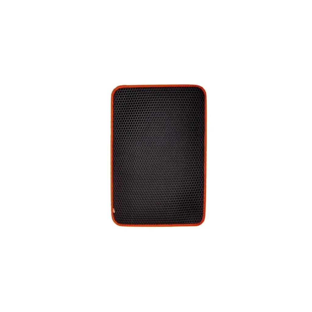 Cattie Altıgen Model Kum Toplayıcı Fonksiyonel Kedi Paspası Turuncu 50X75Cm