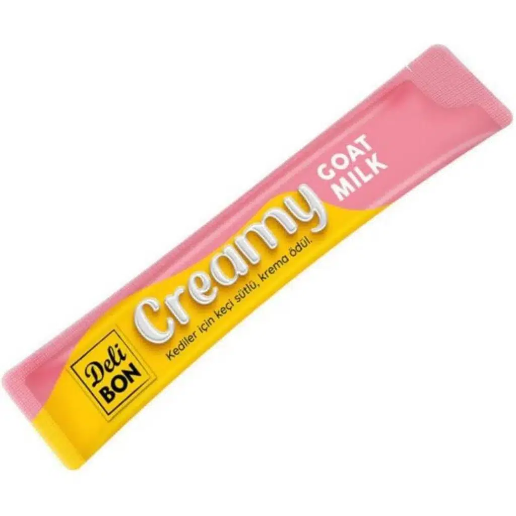 Delibon Creamy Keçi Sütlü Sıvı Kedi Ödül Maması 15gr