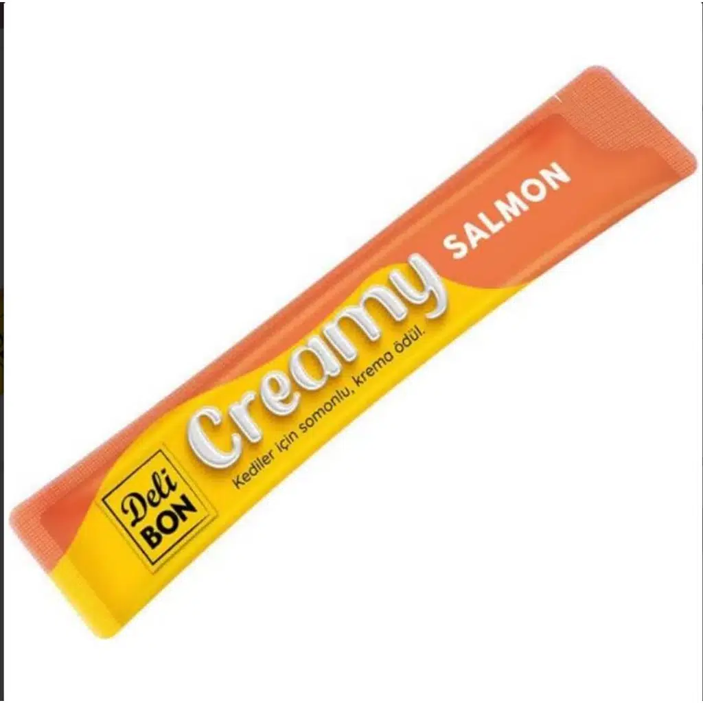 Delibon Creamy Somonlu Sıvı Kedi Ödül Maması 15gr