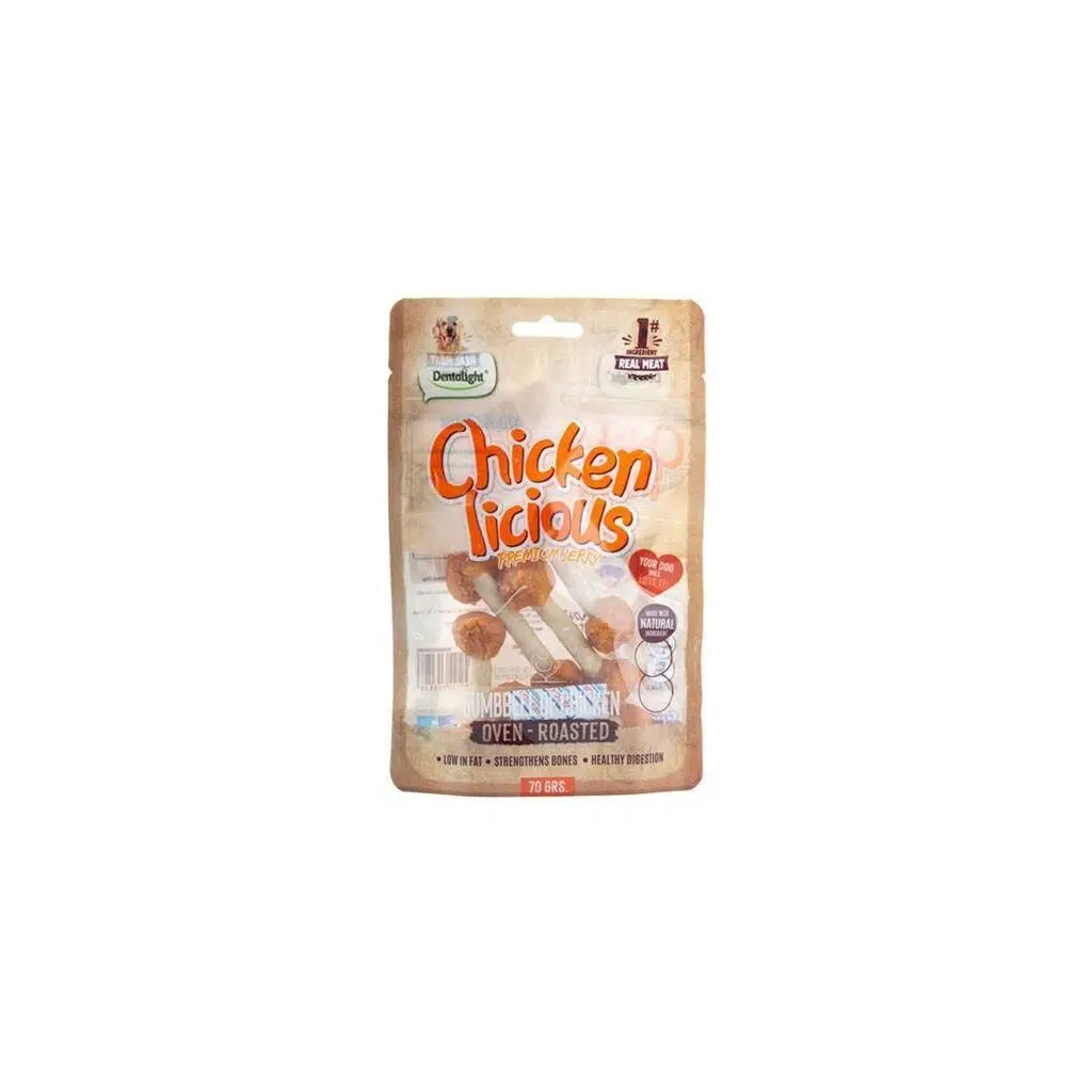 Dentalight Tavuk Dambıl Köpek Ödül Maması 70 Gr
