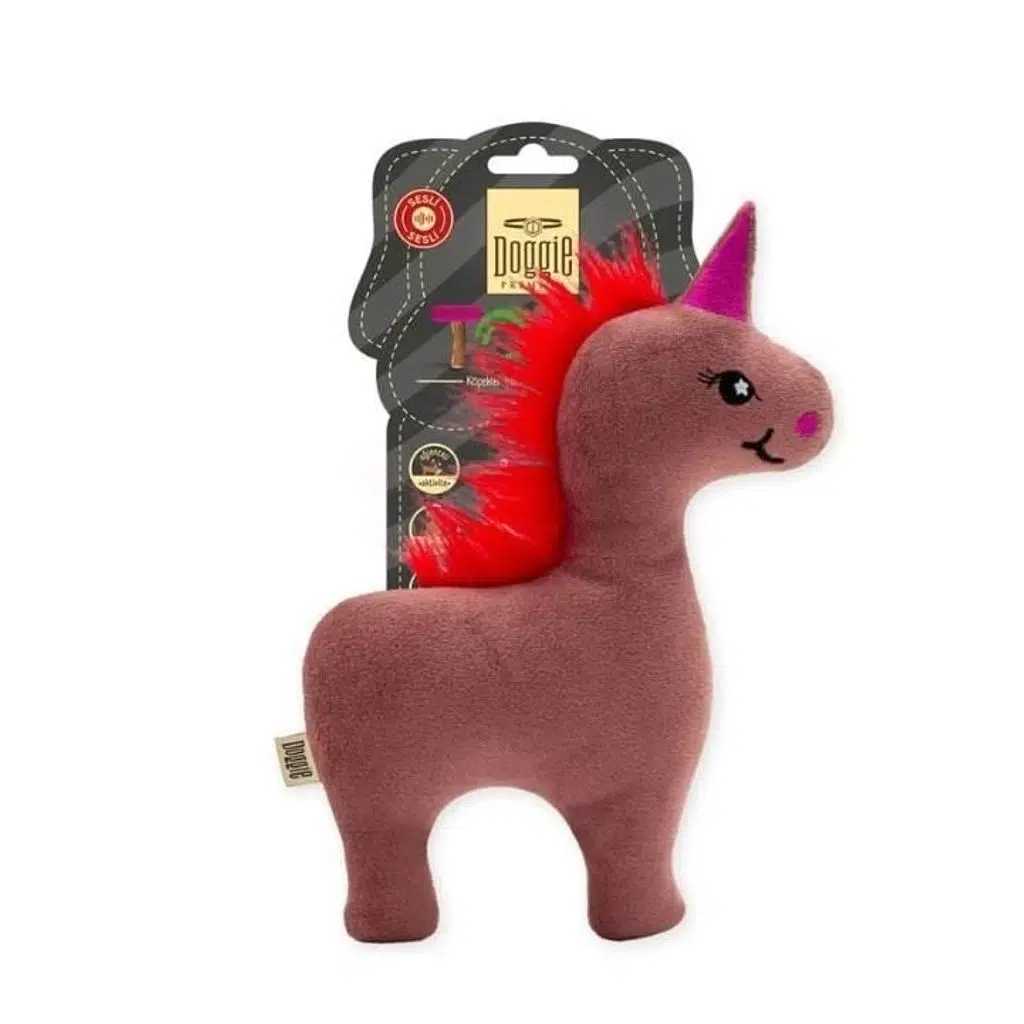 Doggie Köpek Oyuncağı Peluş Unicorn 20Cm