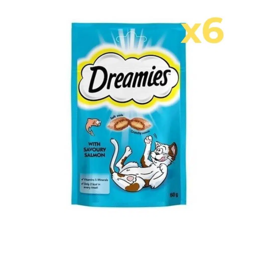 Dreamies Somonlu Kedi Ödülü 60 Gr 6'lı Paket