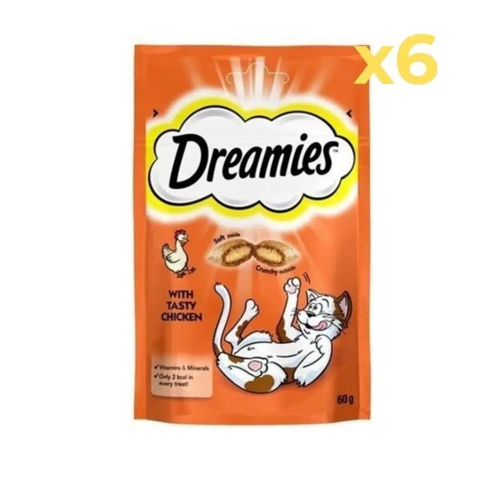 Dreamies Tavuklu Kedi Ödülü 60 Gr 6'lı Paket
