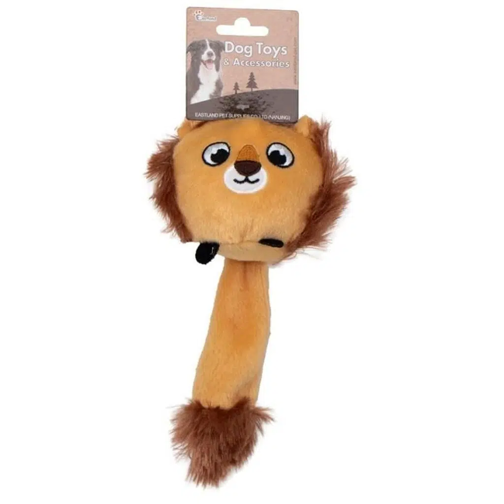 Eastland Hafızalı Sünger Peluş Aslan Köpek Oyuncağı 25 cm