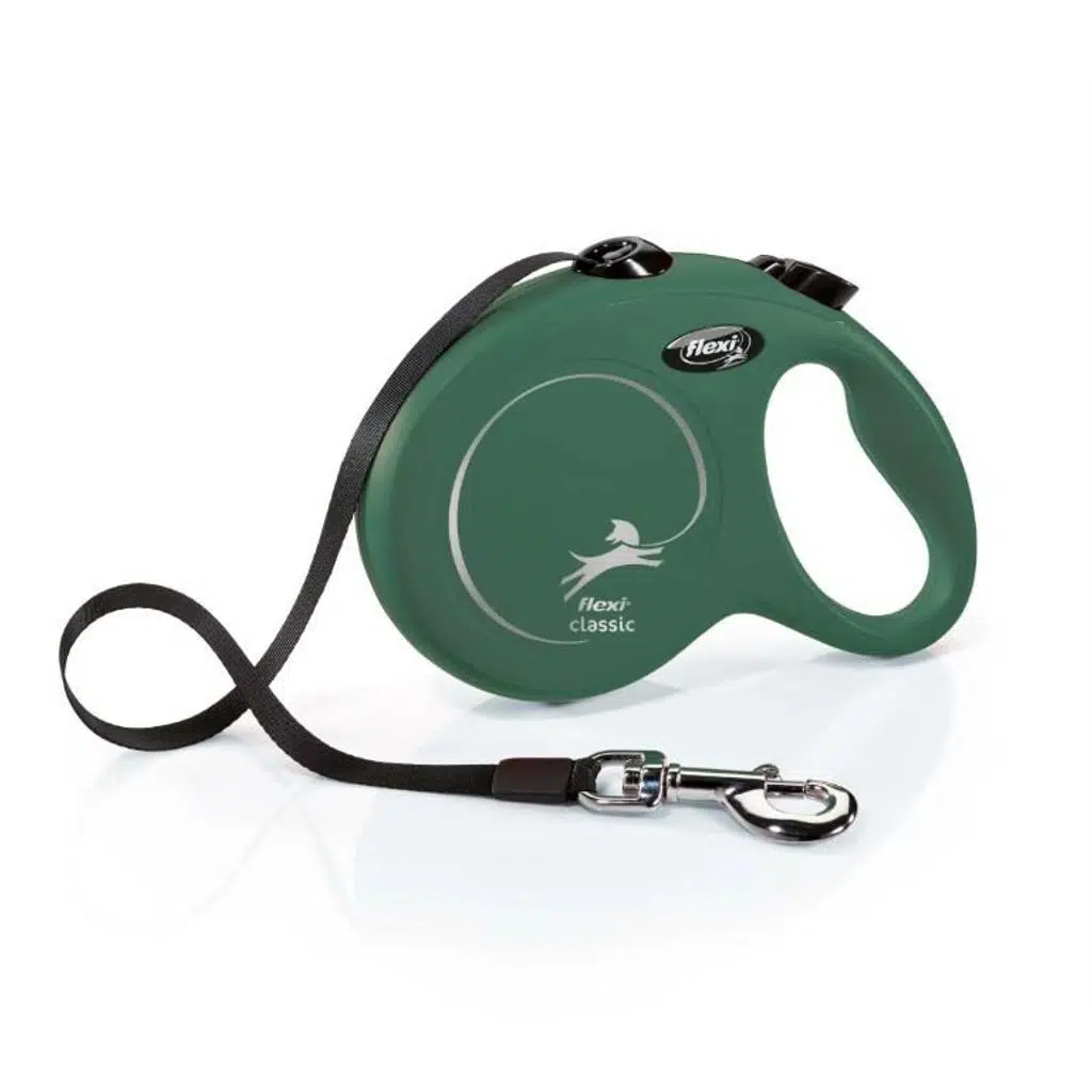 Flexi New Classic 5M Şerit M Yeşil
