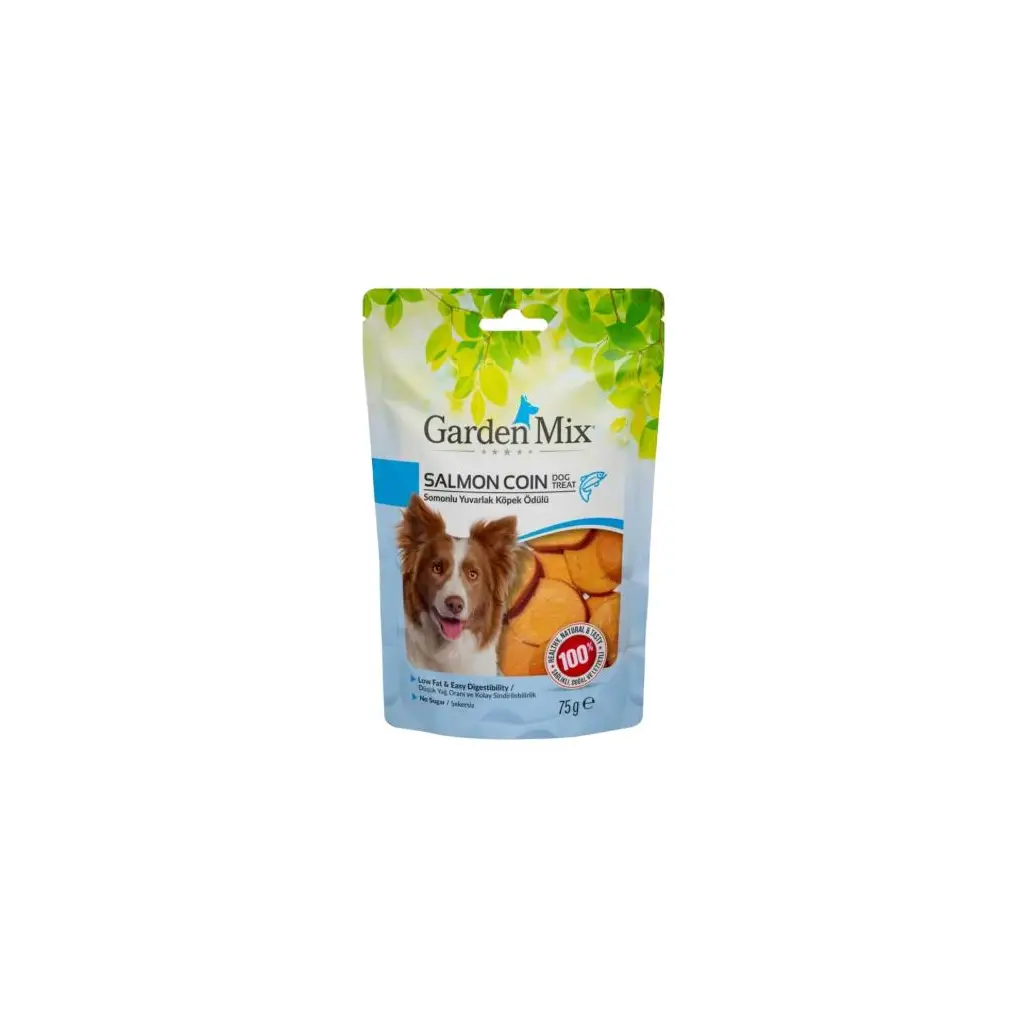 Gardenmix Somonlu Yuvarlak Köpek Ödülü 75 Gr