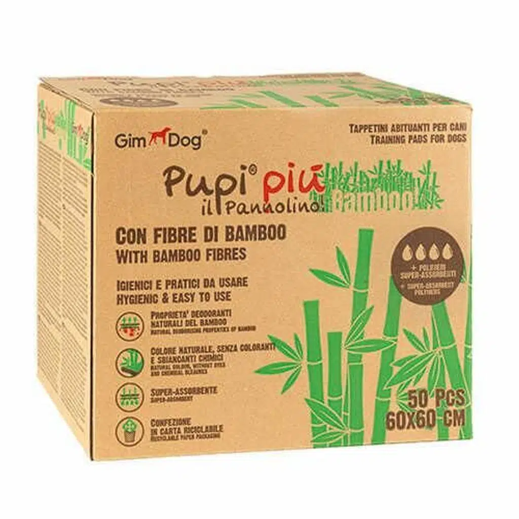 GimDog Çiş Pedi Bamboo 50'Li 60x60 cm