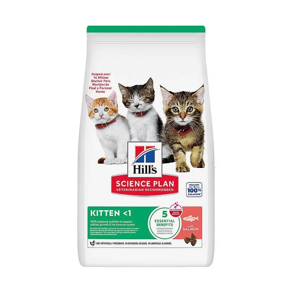 Hills Science Plan Somonlu Yavru Kedi Maması 1.5 Kg