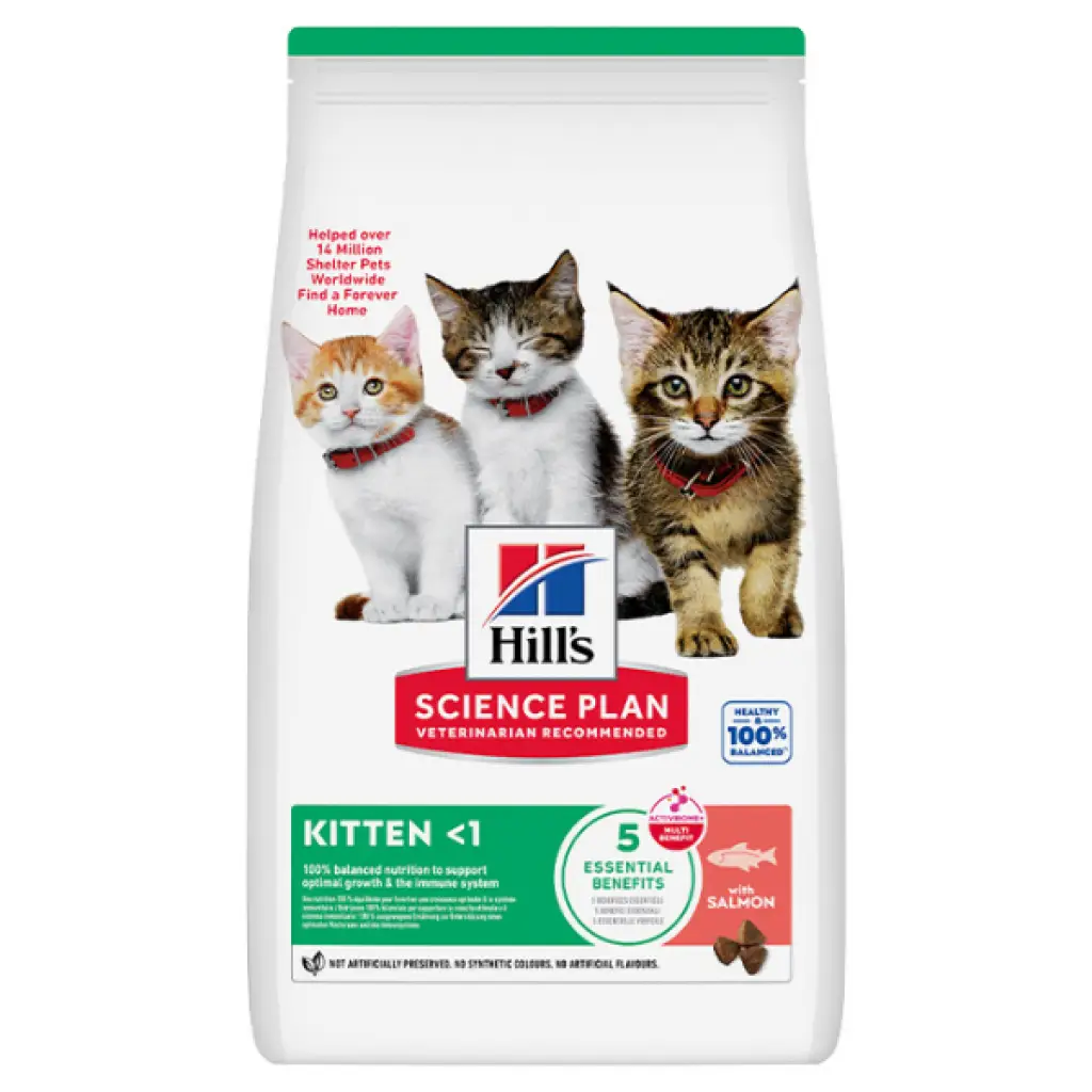 Hills SP Somonlu Yavru Kedi Maması 5+2 kg
