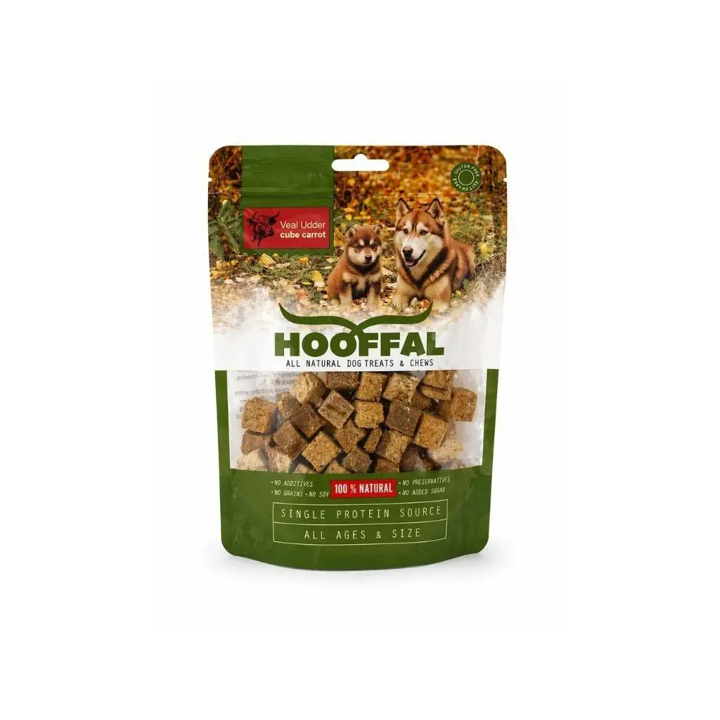 Hooffal Dana Meme Küp Ispanaklı Köpek Ödül Maması 100 Gr
