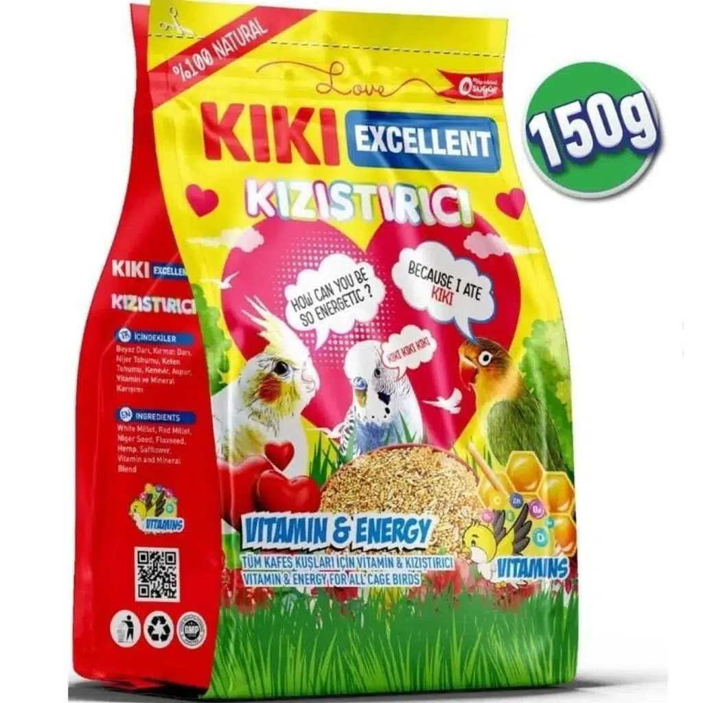 Kiki Excellent Kuş Kızıştırıcı 150 gr