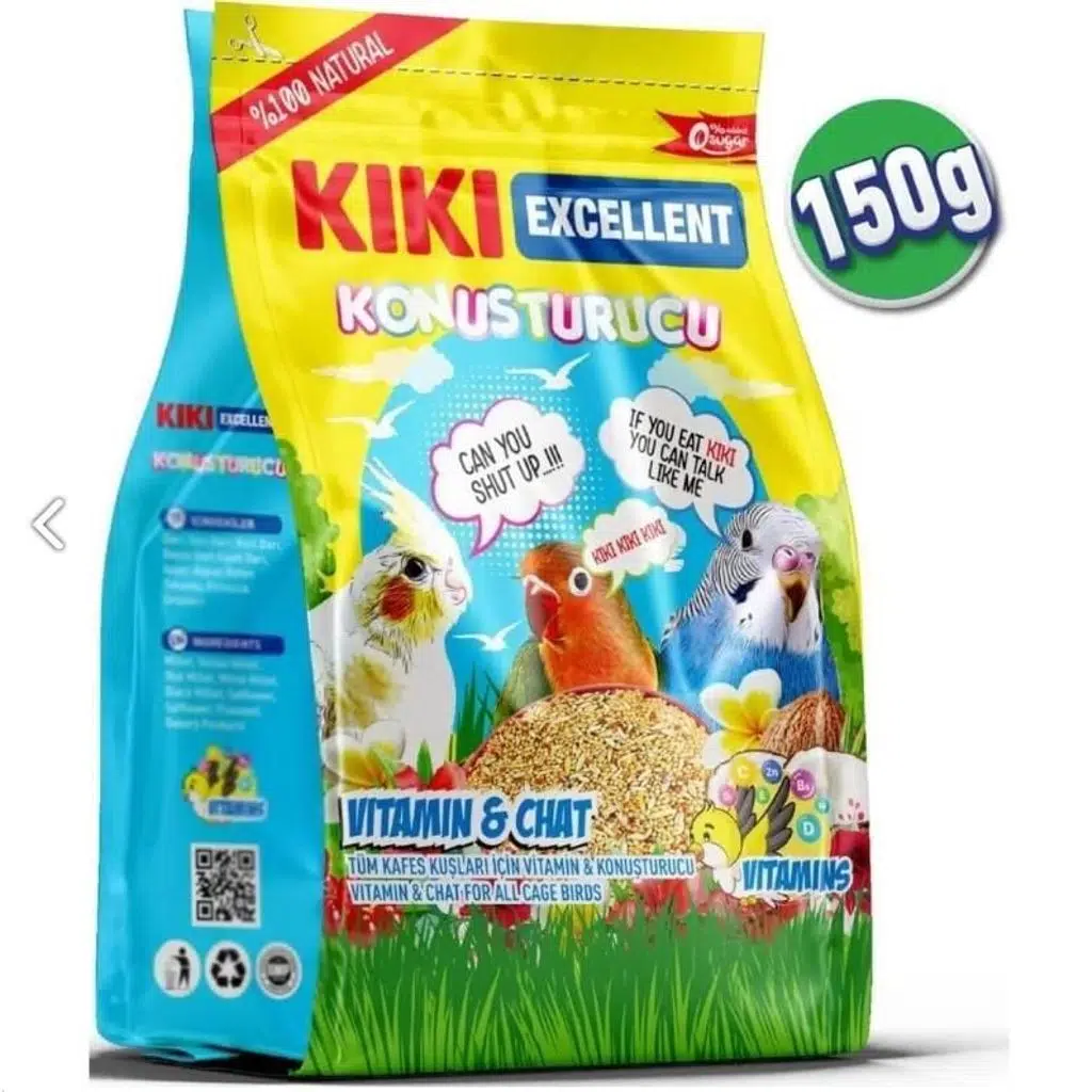 Kiki Excellent Kuş Konuşturucu 150 gr