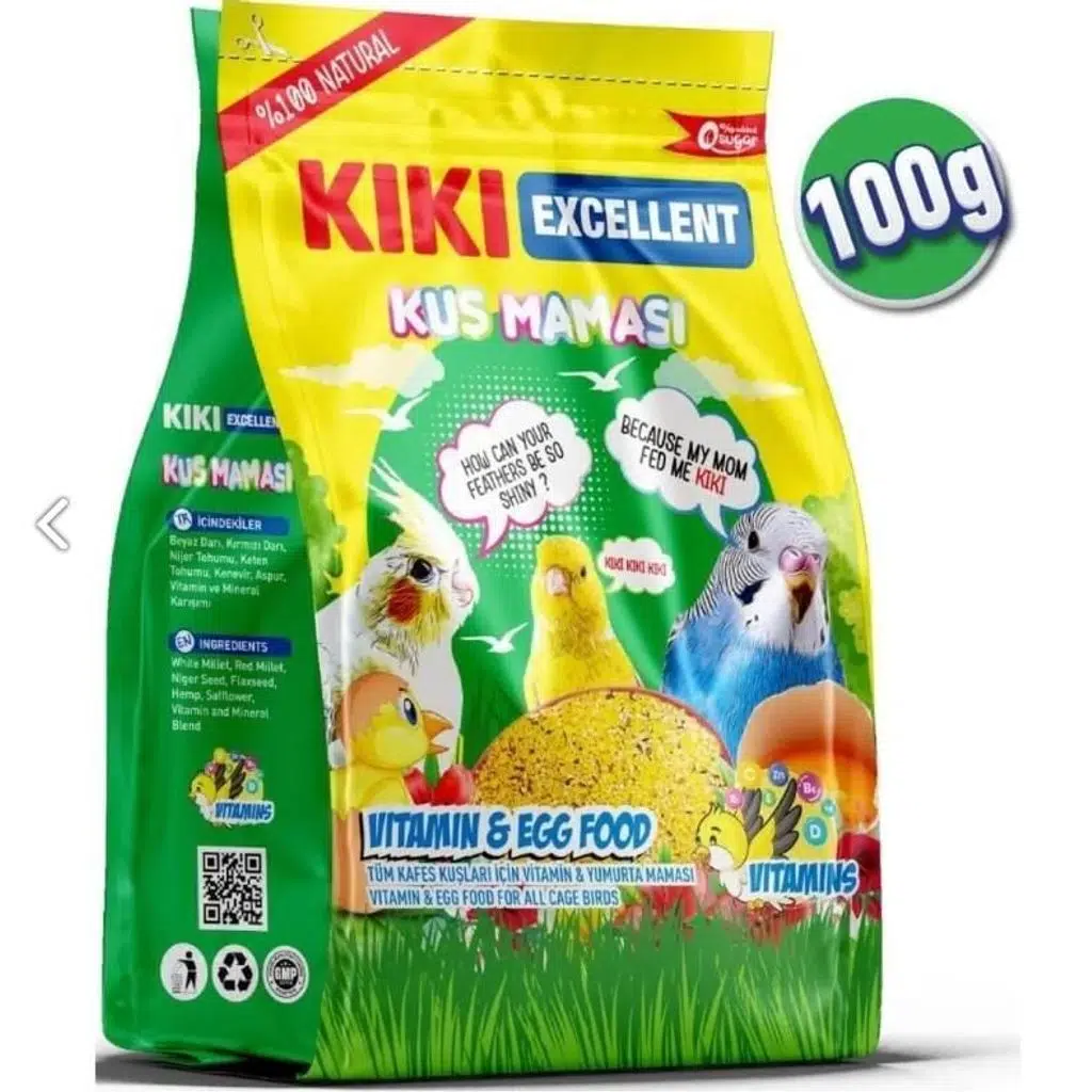 Kiki Excellent Kuş Maması 100 gr