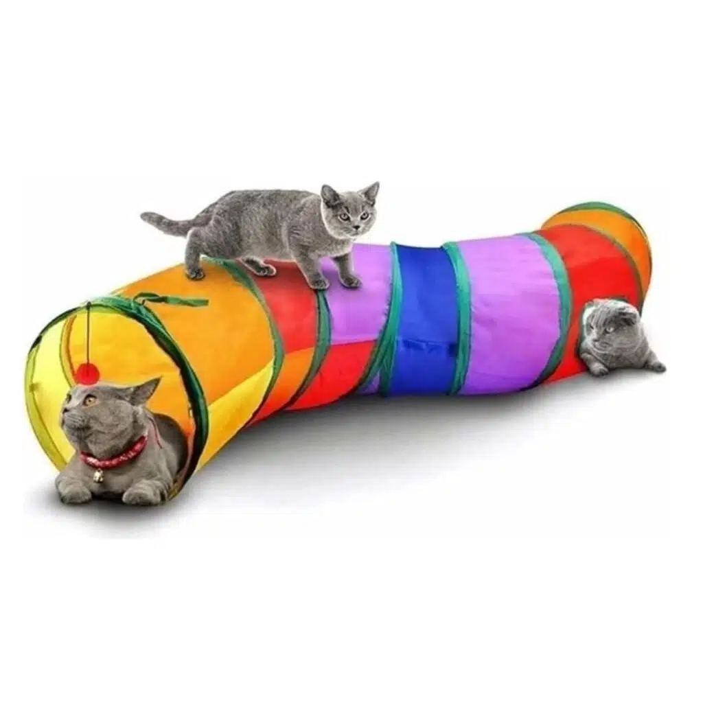 Kıvrımlı Kedi Oyun Tüneli