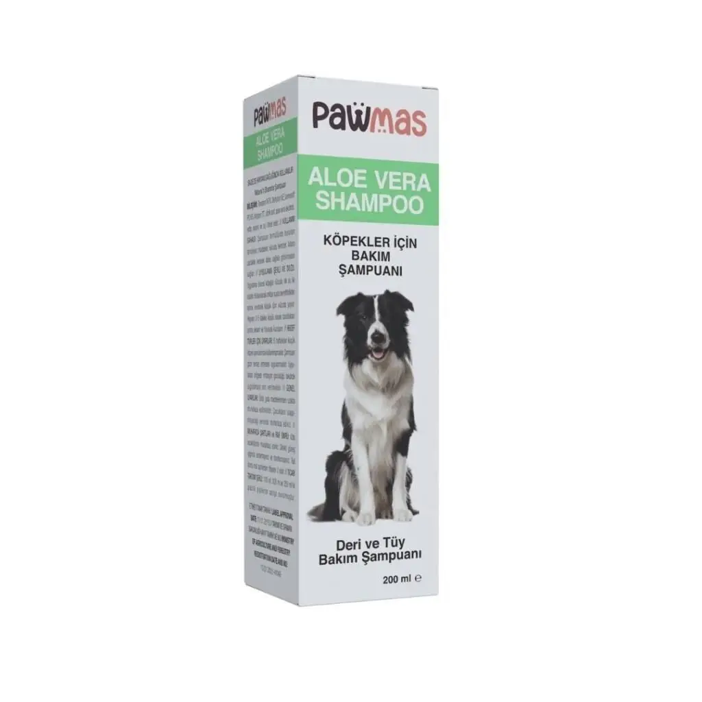 Pawmas Aloe Veralı Skin&Coat Care Sensitive Köpek Şampuanı 200 ML