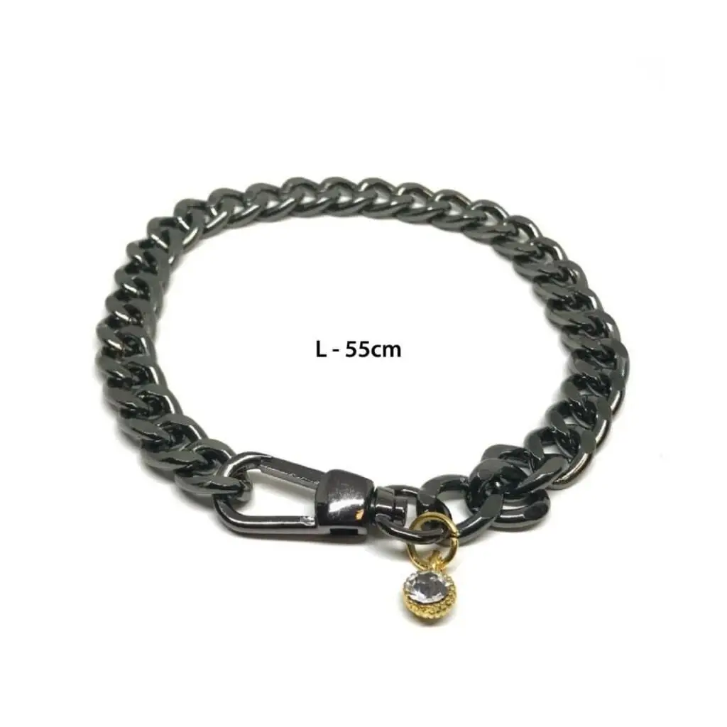 Petbucks Köpek Kolyesi Medium 45 Cm (Black)