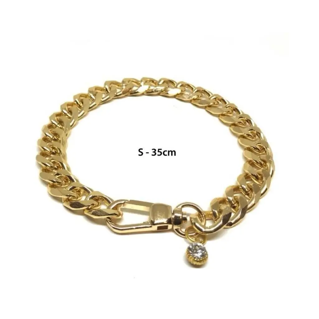 Petbucks Köpek Kolyesi Small 35 Cm (Gold)