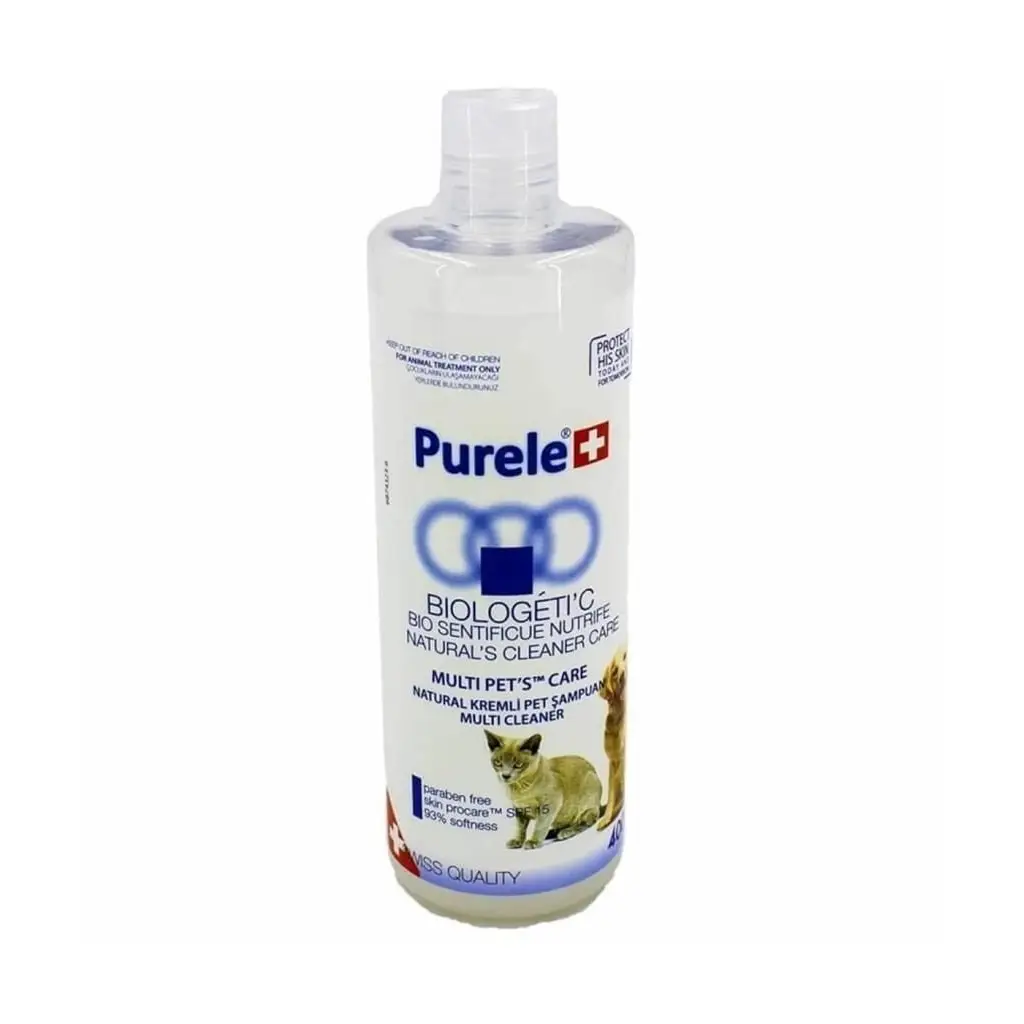 Purele Biologetic Kremli Kedi ve Köpek Şampuanı 400 ml