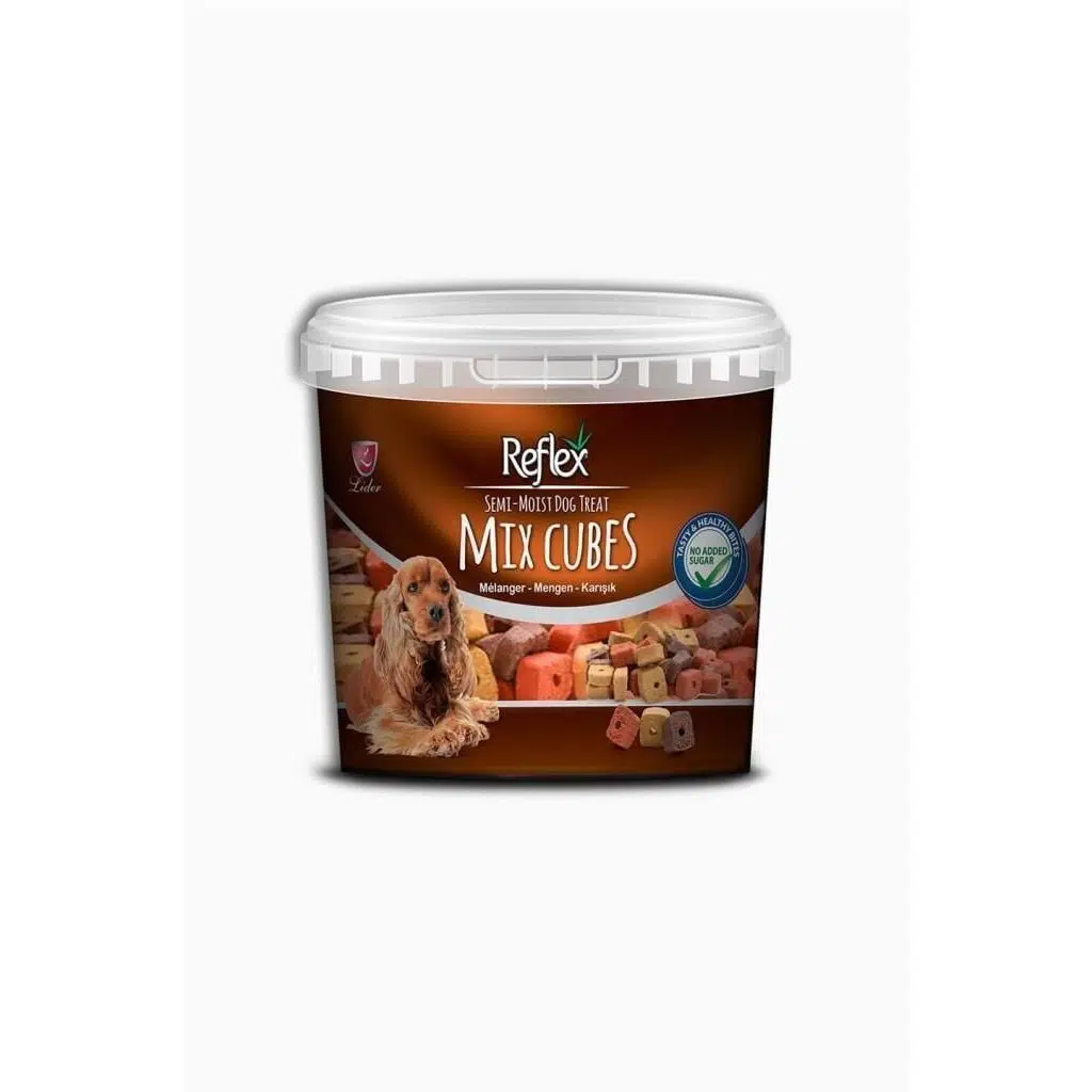 Reflex Semi-Moist Mix Küp Köpek Ödül Maması 500 gr