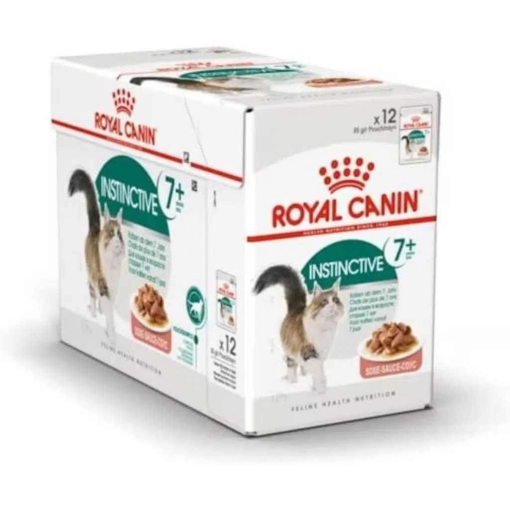 Royal Canin Instinctive +7 Gravy Yaş Kedi Maması 85 gr 12'li Paket