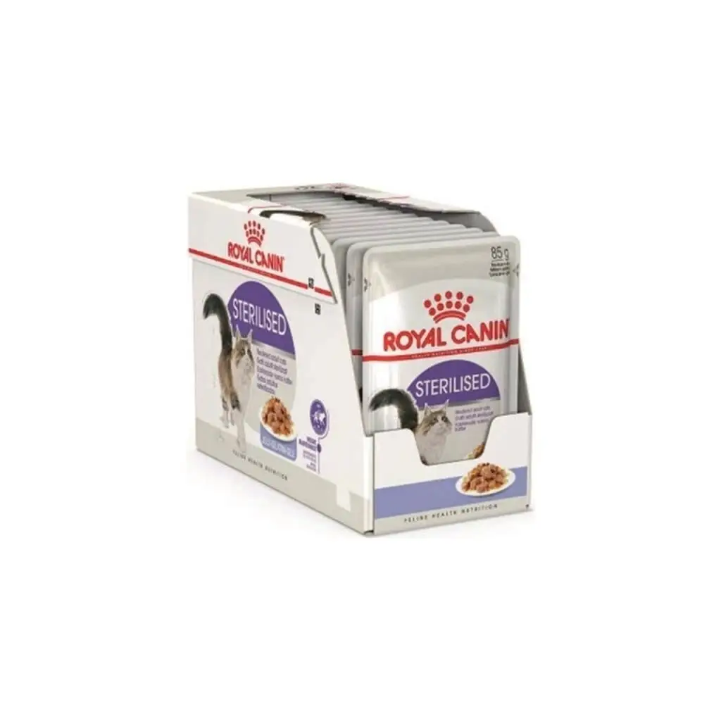Royal Canin Jelly Kısırlaştırılmış Yaş Kedi Maması 85 Gr 12'li Paket