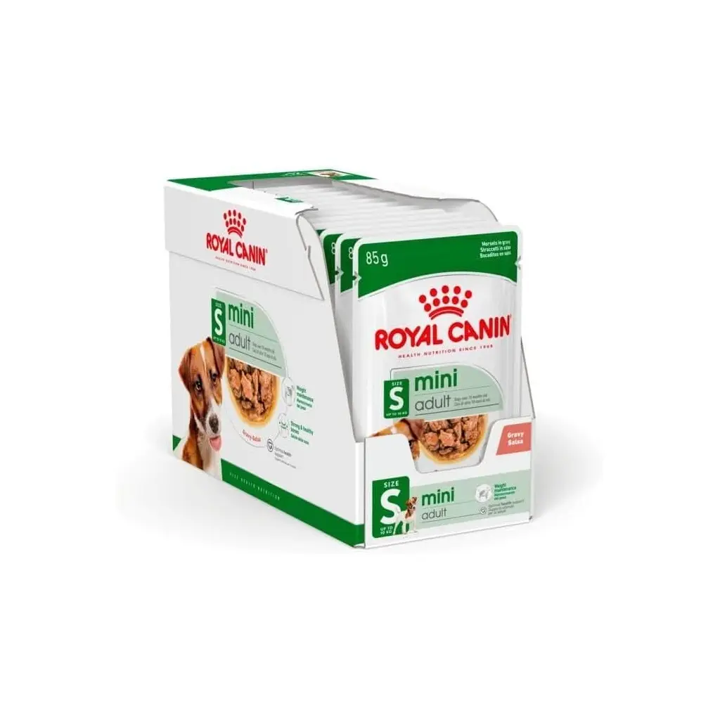 Royal Canin Mini Adult Soslu Köpek Konservesi 85 gr 12'li Paket