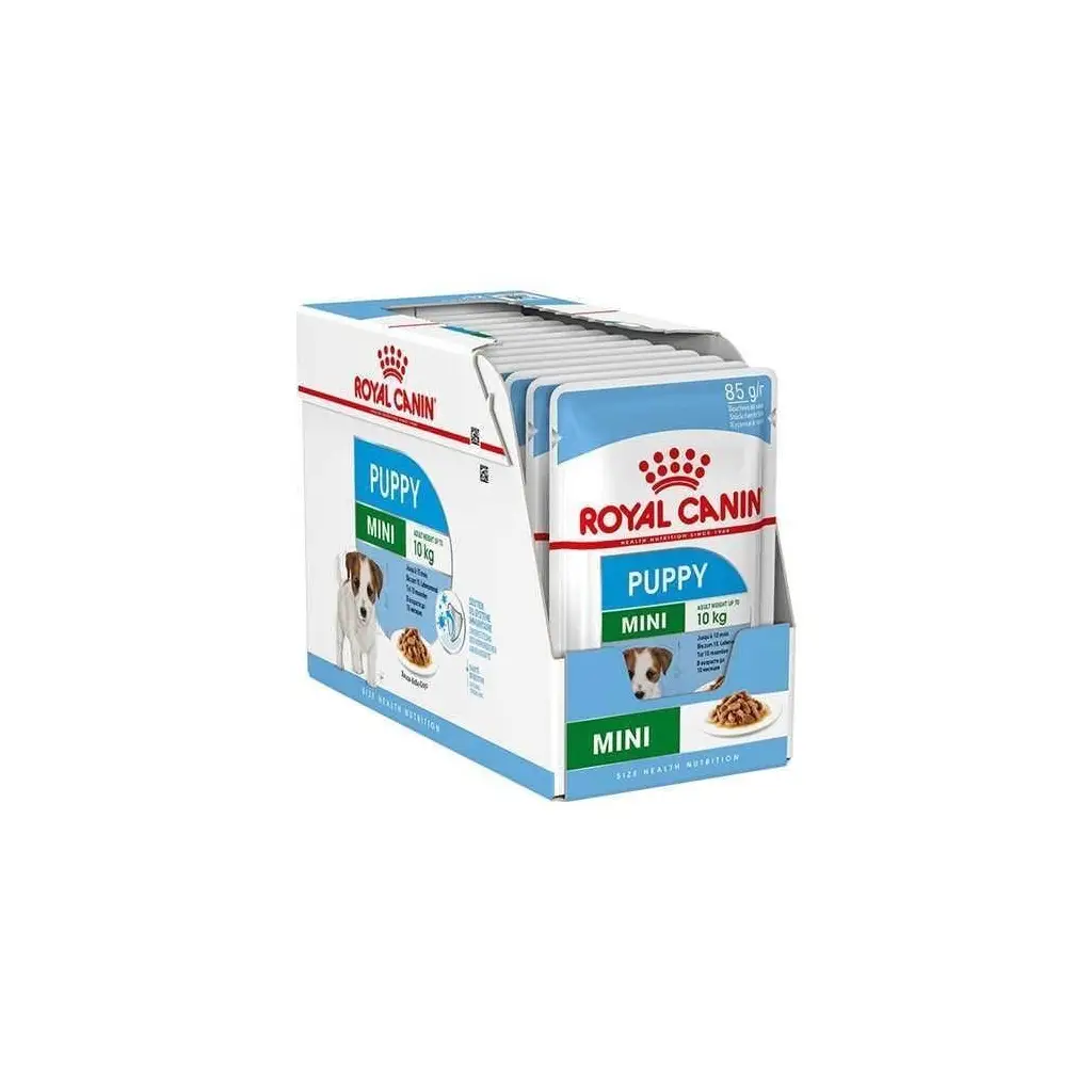 Royal Canin Mini Puppy Soslu Köpek Konservesi 85 gr 12'li Paket
