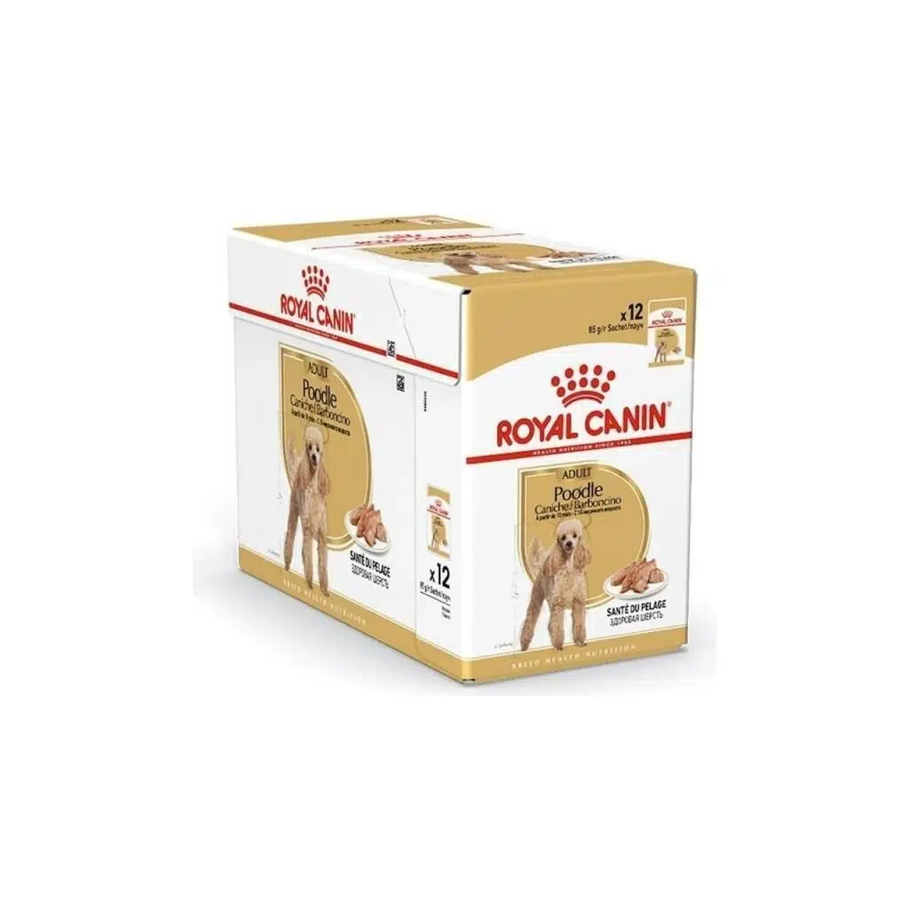 Royal Canin Poodle Yetişkin Pouch Yaş Köpek Maması 85 gr 12'li Paket
