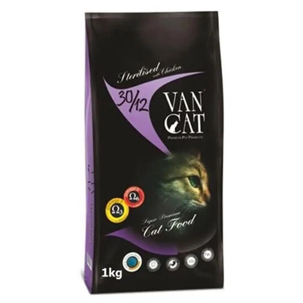 VanCat Sterilised Tavuklu Kısır Kedi Maması 1 Kg