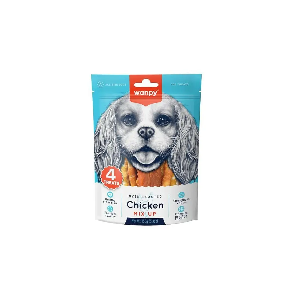 Wanpy Tavuklu Karisik Köpek Ödülü 150Gr